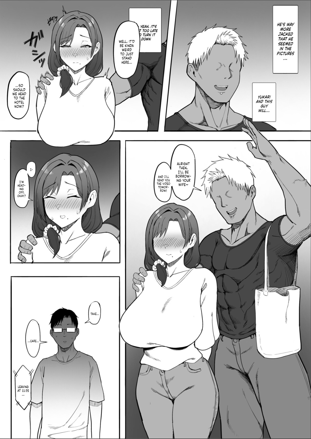 Hentai Manga Comic-Housewife Yukari-san NTR-Read-11